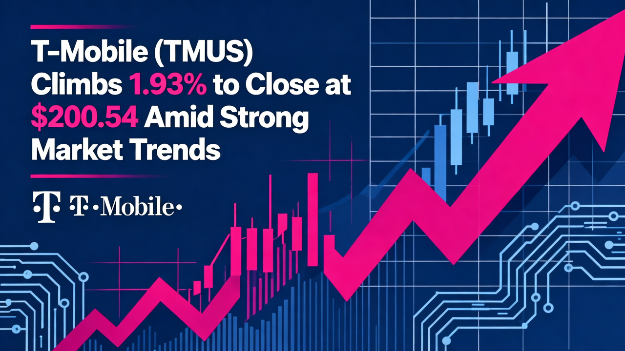 T-Mobile (TMUS) Climbs 1.93% to Close at $200.54 Amid Strong Market Trends
