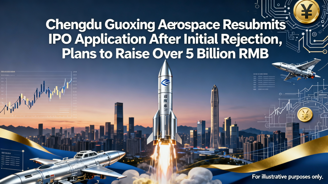 Chengdu Guoxing Aerospace Resubmits IPO Application After Initial Rejection, Plans to Raise Over 5 Billion RMB