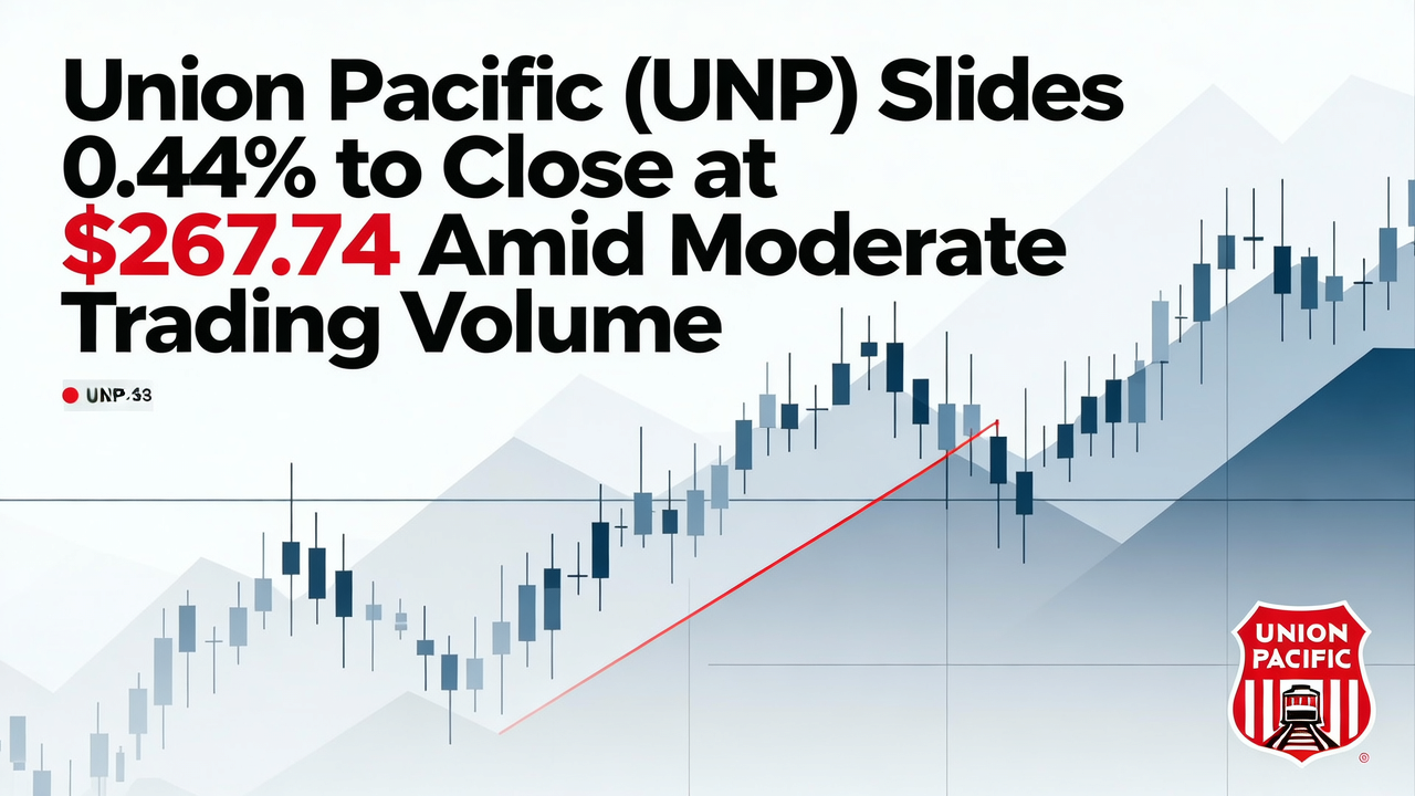 Union Pacific (UNP) Slides 0.44% to Close at $267.74 Amid Moderate Trading Volume
