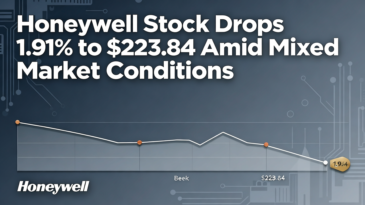 Honeywell Stock Drops 1.91% to $223.84 Amid Mixed Market Conditions