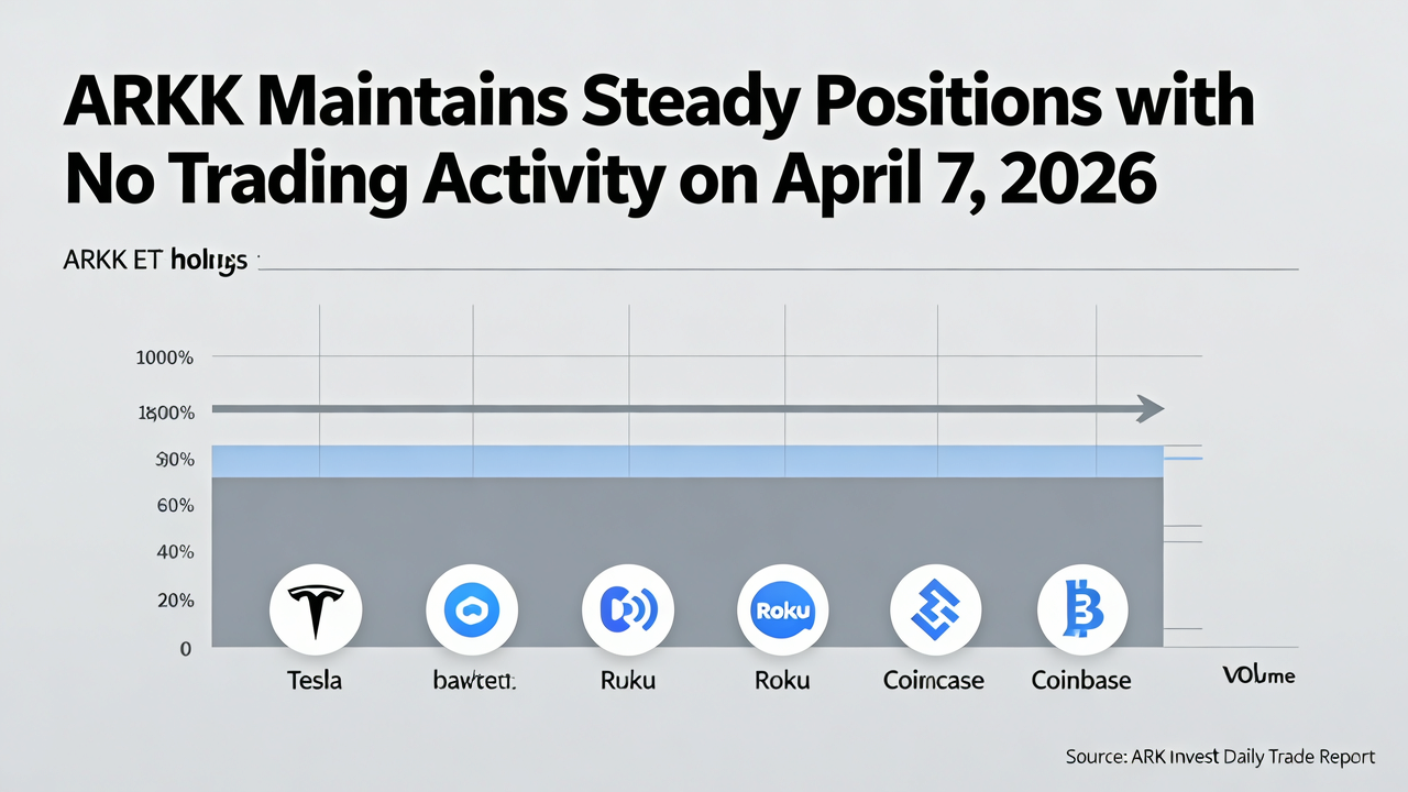 ARKK Maintains Steady Positions with No Trading Activity on April 7, 2026