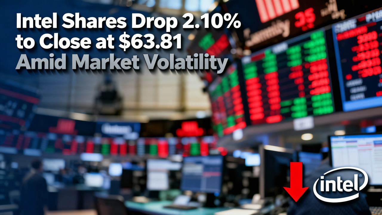 Intel Shares Drop 2.10% to Close at $63.81 Amid Market Volatility