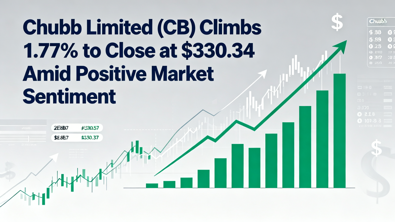 Chubb Limited (CB) Climbs 1.77% to Close at $330.34 Amid Positive Market Sentiment