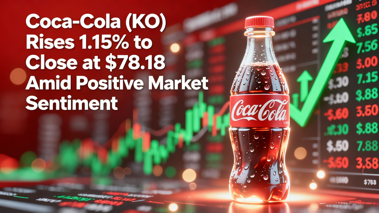 Coca-Cola (KO) Rises 1.15% to Close at $78.18 Amid Positive Market Sentiment