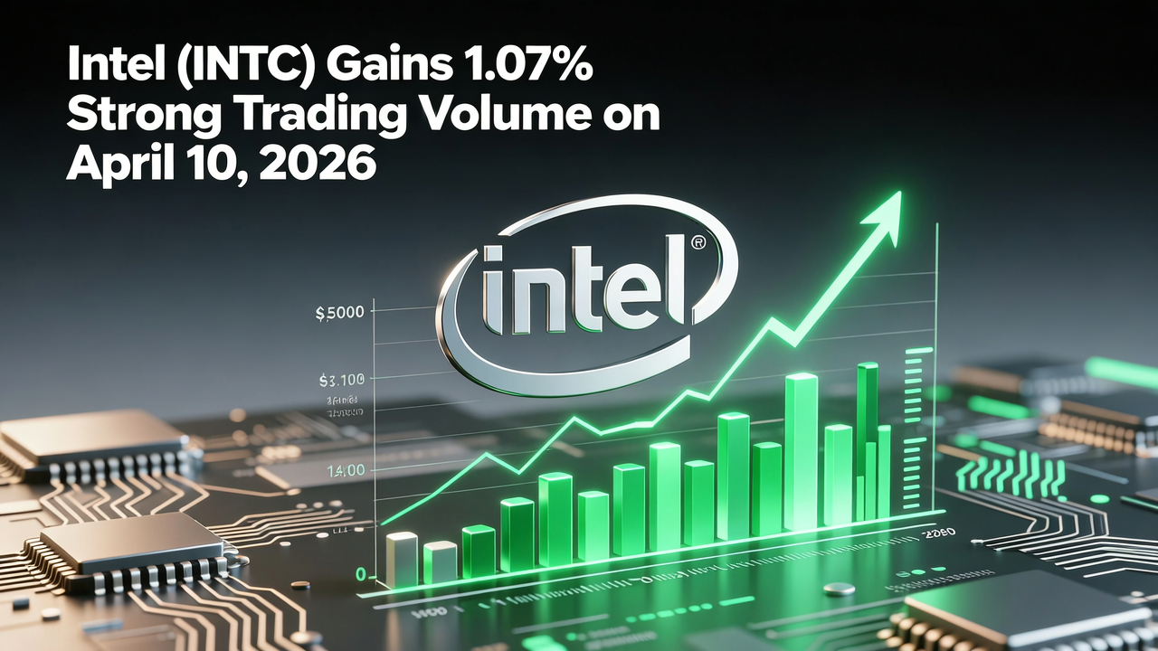 Intel (INTC) Gains 1.07% with Strong Trading Volume on April 10, 2026