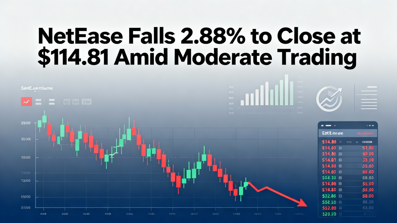 NetEase Falls 2.88% to Close at $114.81 Amid Moderate Trading Volume