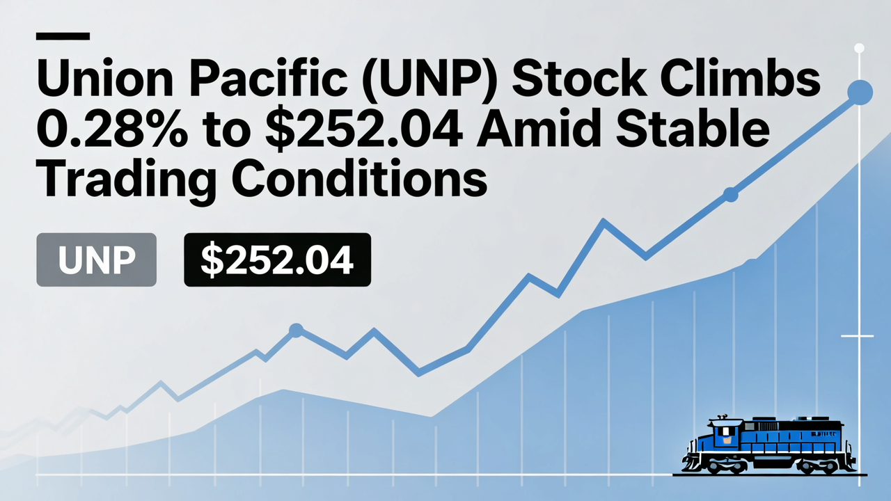 Union Pacific (UNP) Stock Climbs 0.28% to $252.04 Amid Stable Trading Conditions