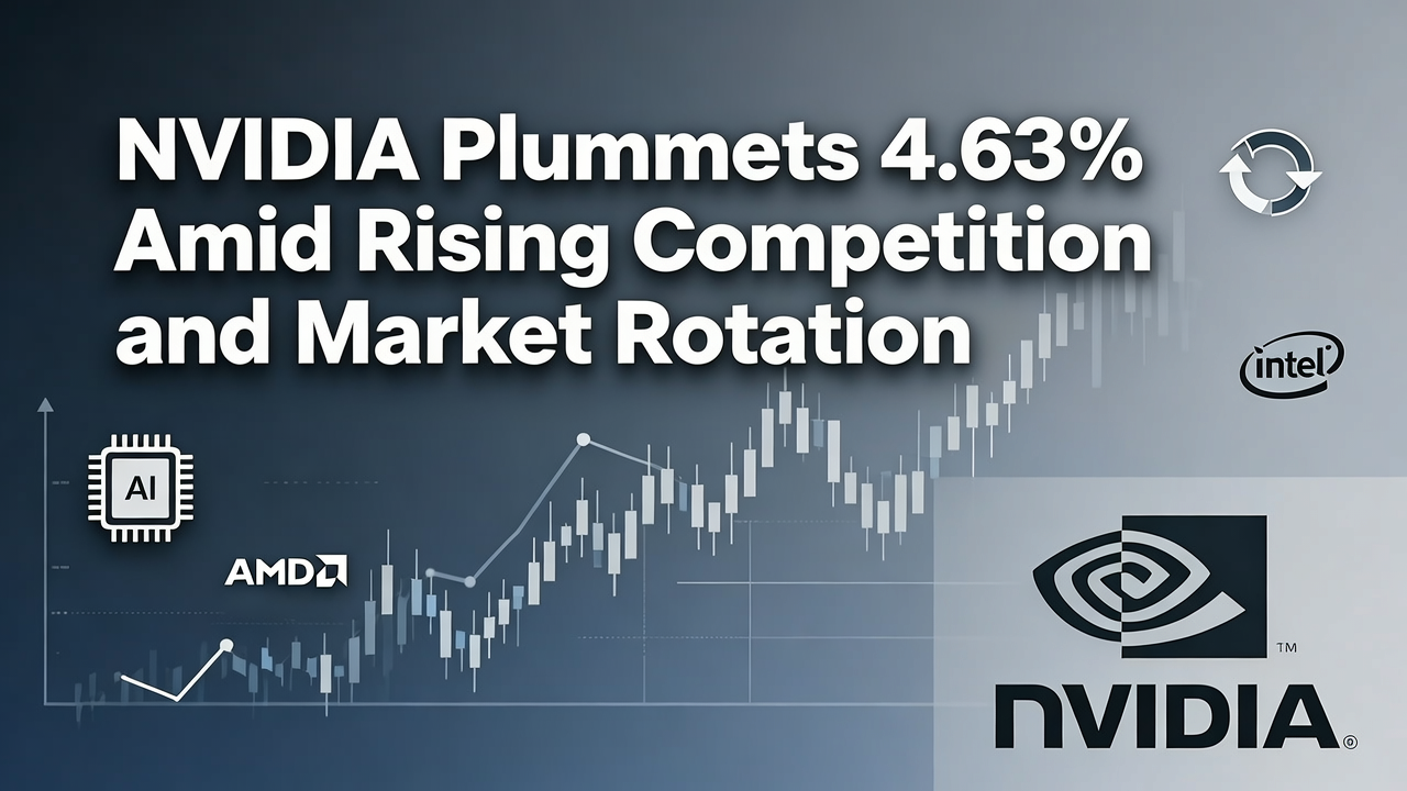 NVIDIA Plummets 4.63% Amid Rising Competition and Market Rotation