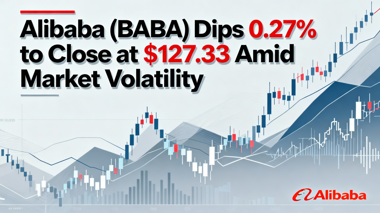 Alibaba (BABA) Dips 0.27% to Close at $127.33 Amid Market Volatility