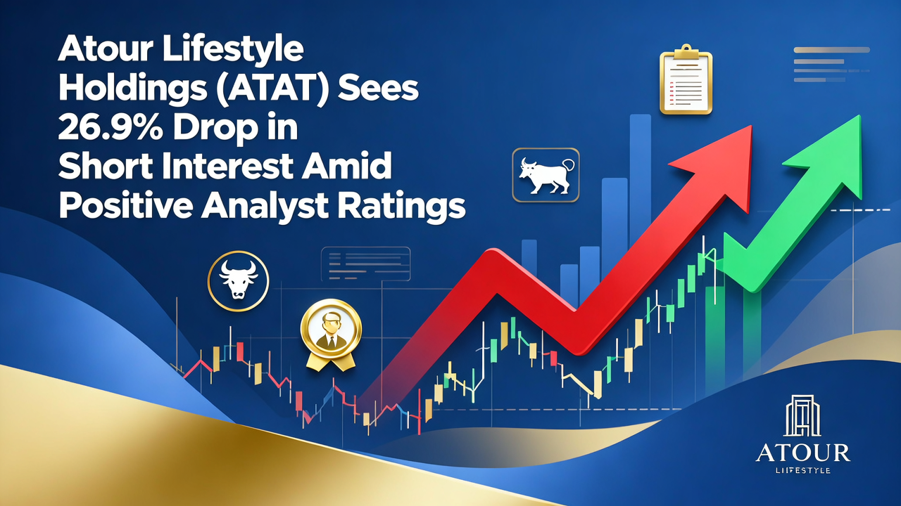 Atour Lifestyle Holdings (ATAT) Sees 26.9% Drop in Short Interest Amid Positive Analyst Ratings
