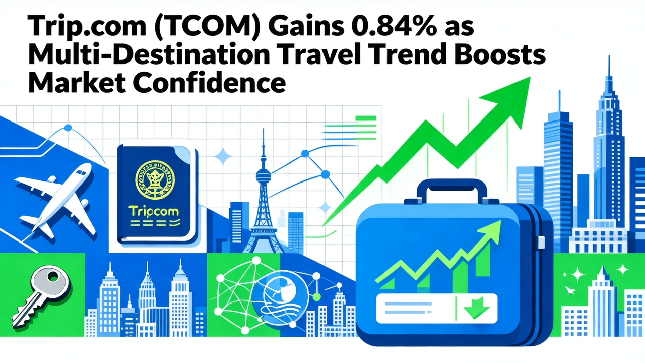 Trip.com (TCOM) Gains 0.84% as Multi-Destination Travel Trend Boosts Market Confidence
