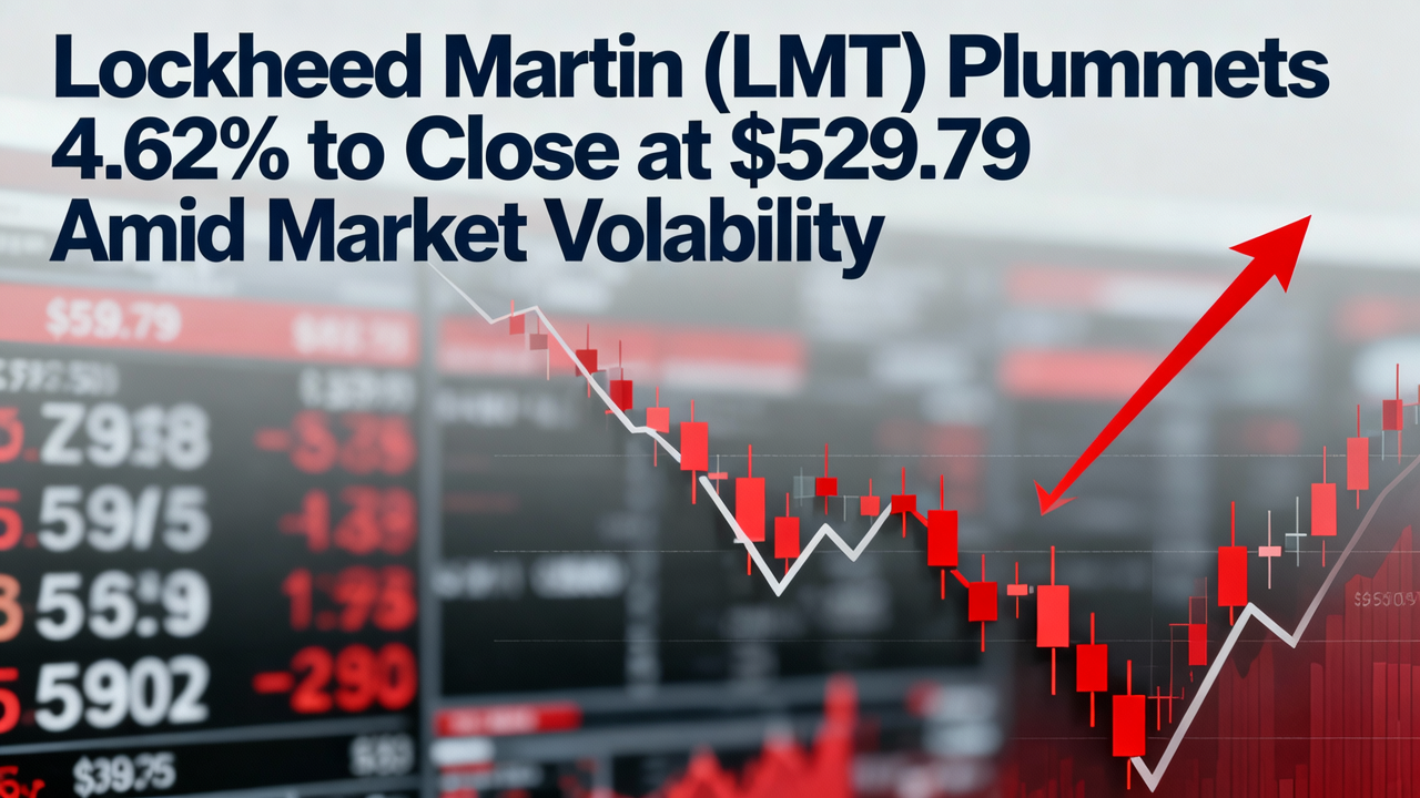Lockheed Martin (LMT) Plummets 4.62% to Close at $529.79 Amid Market Volatility