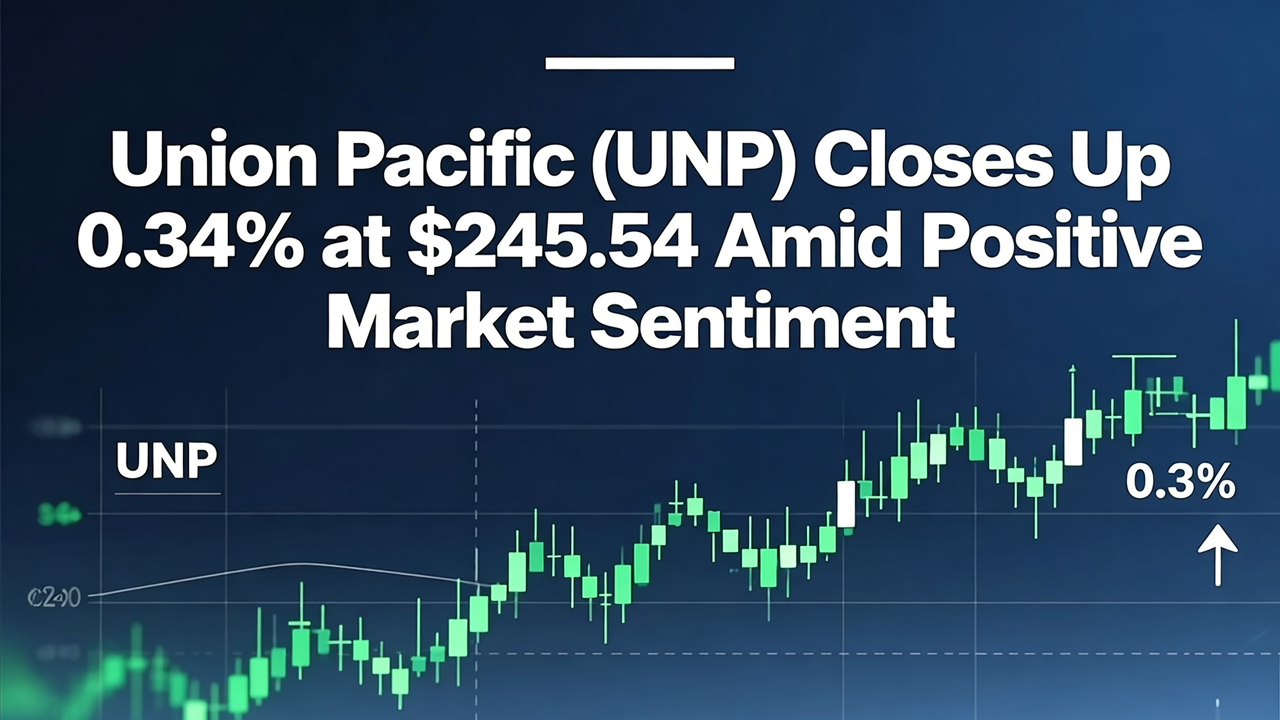 Union Pacific (UNP) Closes Up 0.34% at $245.54 Amid Positive Market Sentiment