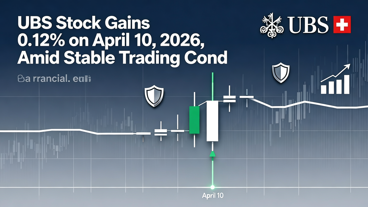 UBS Stock Gains 0.12% on April 10, 2026, Amid Stable Trading Conditions