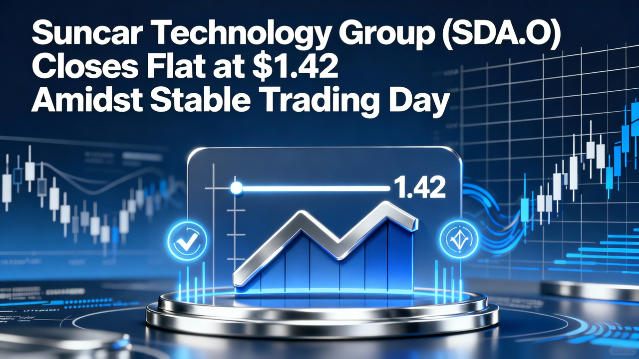 Suncar Technology Group (SDA.O) Closes Flat at $1.42 Amidst Stable Trading Day