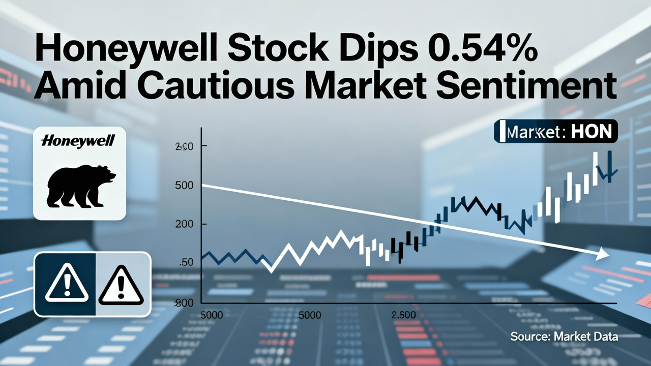 Honeywell Stock Dips 0.54% Amid Cautious Market Sentiment