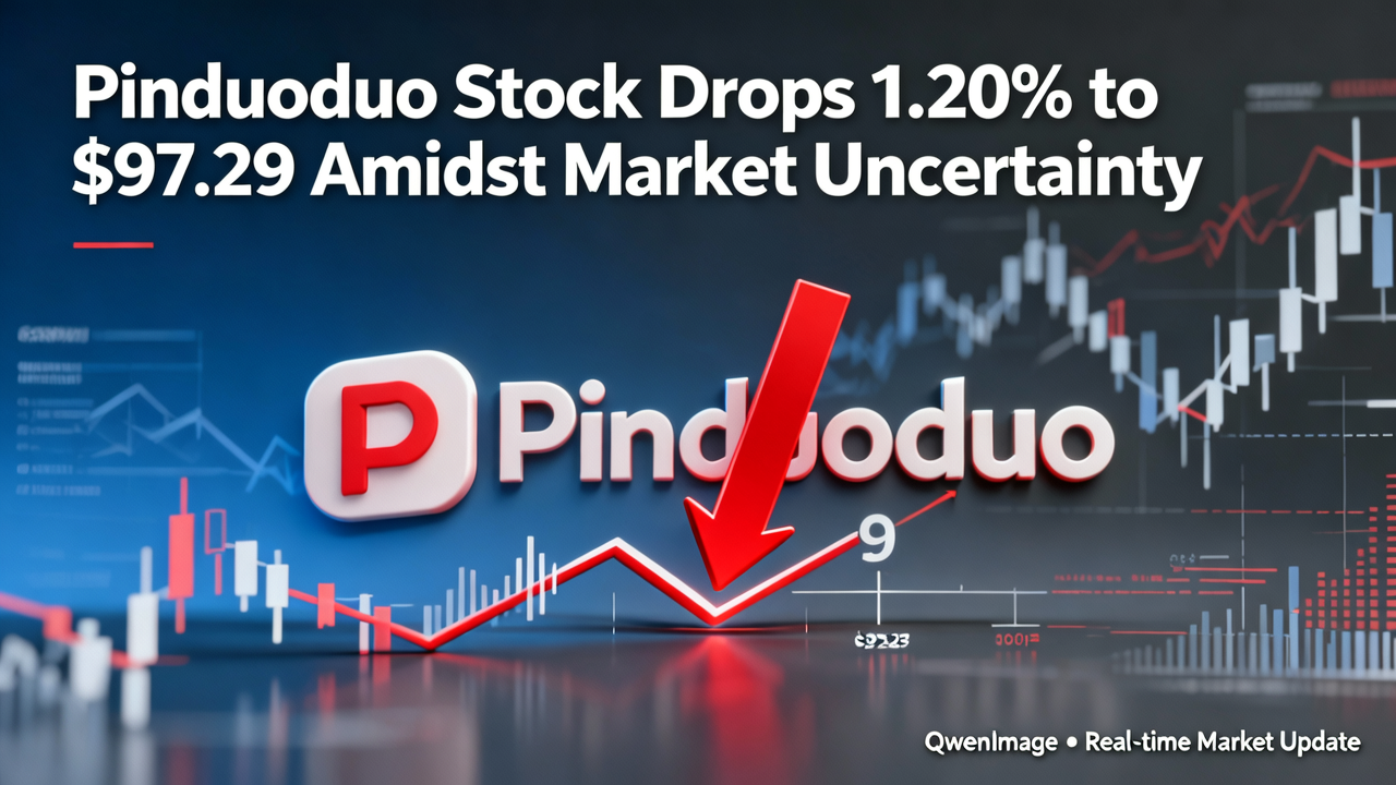Pinduoduo Stock Drops 1.20% to $97.29 Amidst Market Uncertainty