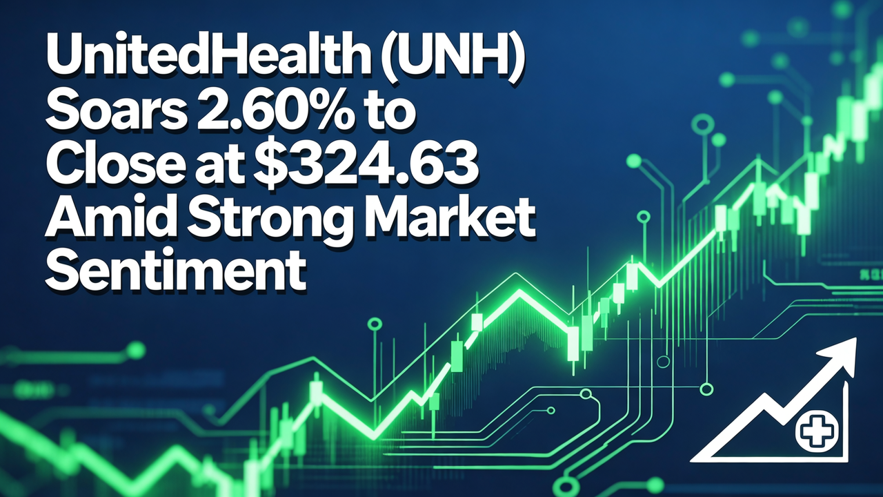 UnitedHealth (UNH) Soars 2.60% to Close at $324.63 Amid Strong Market Sentiment
