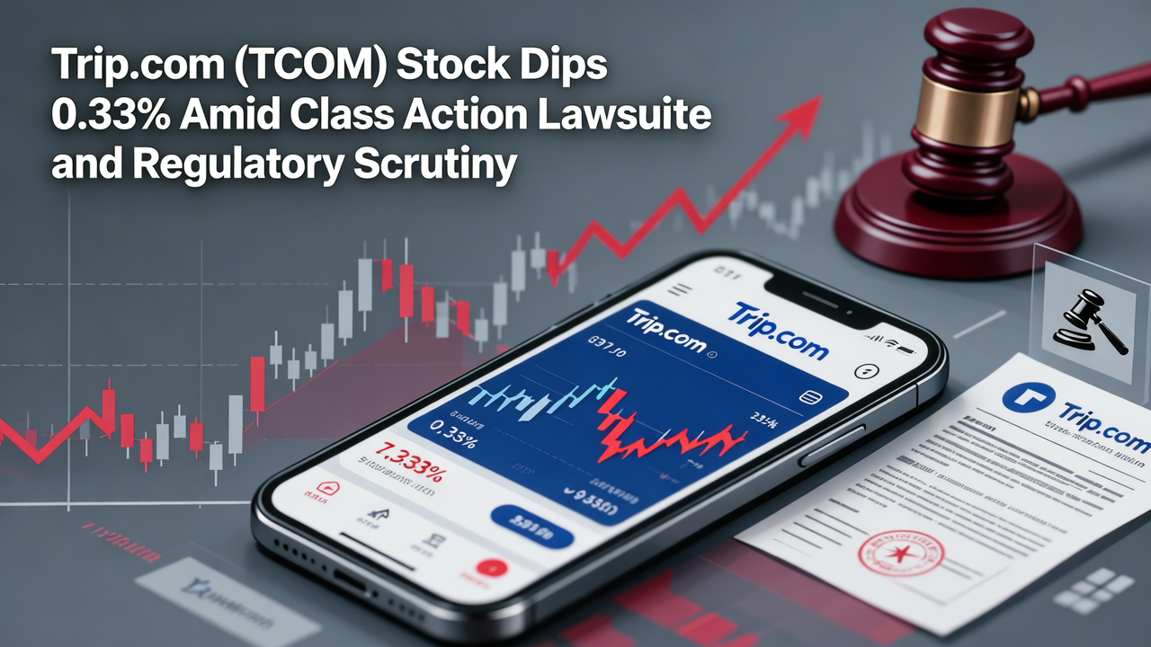 Trip.com (TCOM) Stock Dips 0.33% Amid Class Action Lawsuit and Regulatory Scrutiny