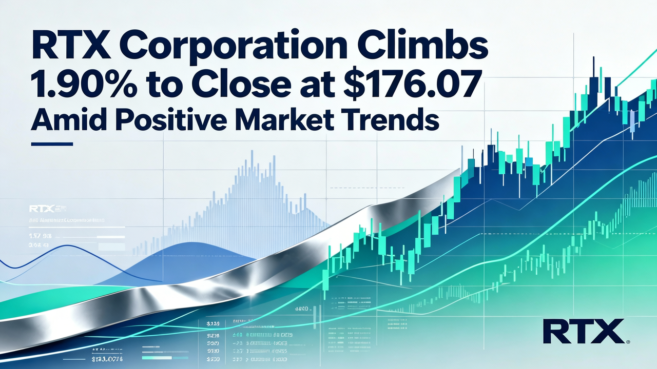 RTX Corporation Climbs 1.90% to Close at $176.07 Amid Positive Market Trends