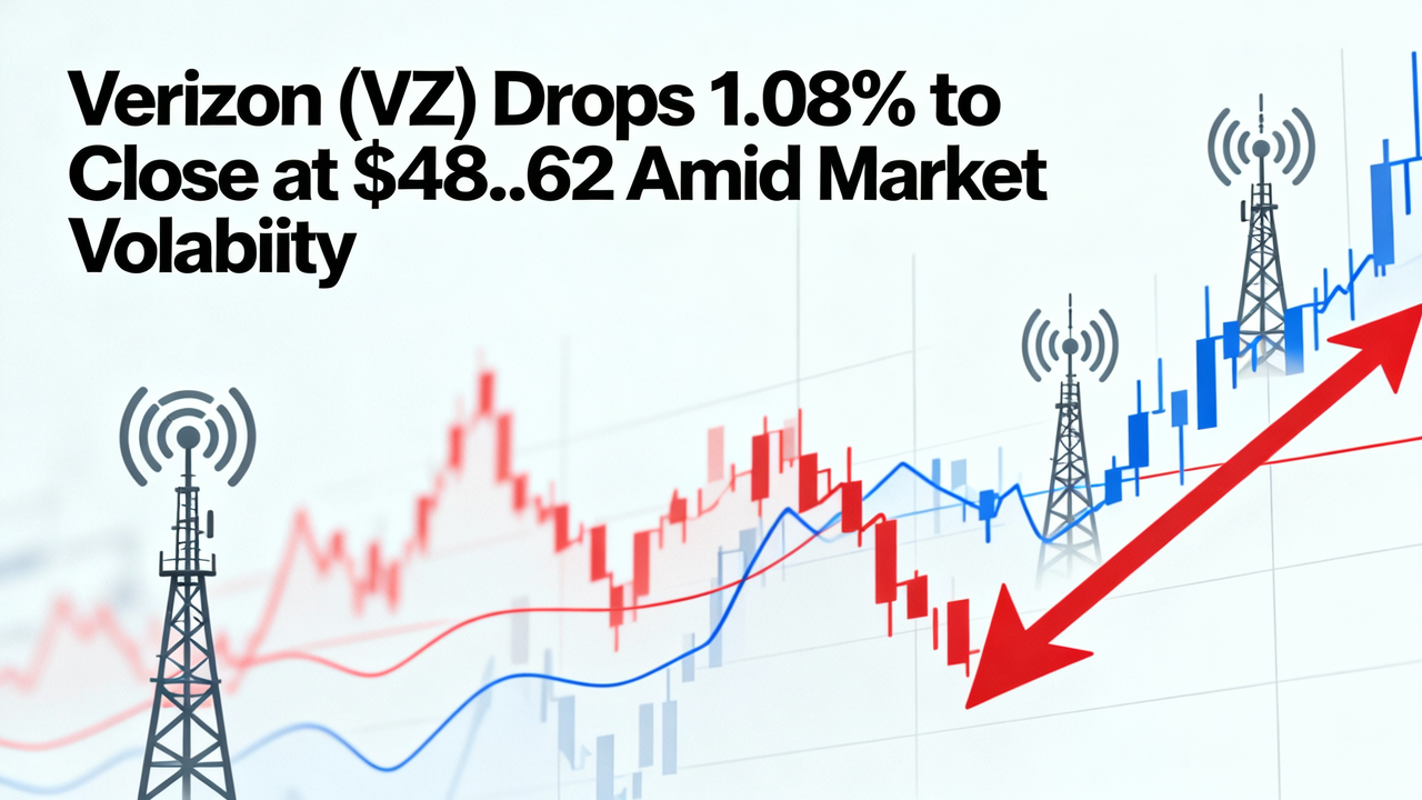 Verizon (VZ) Drops 1.08% to Close at $48.62 Amid Market Volatility