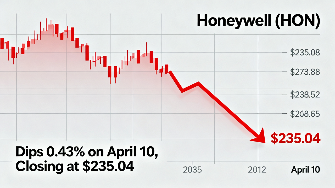 Honeywell (HON) Stock Dips 0.43% on April 10, Closing at $235.04