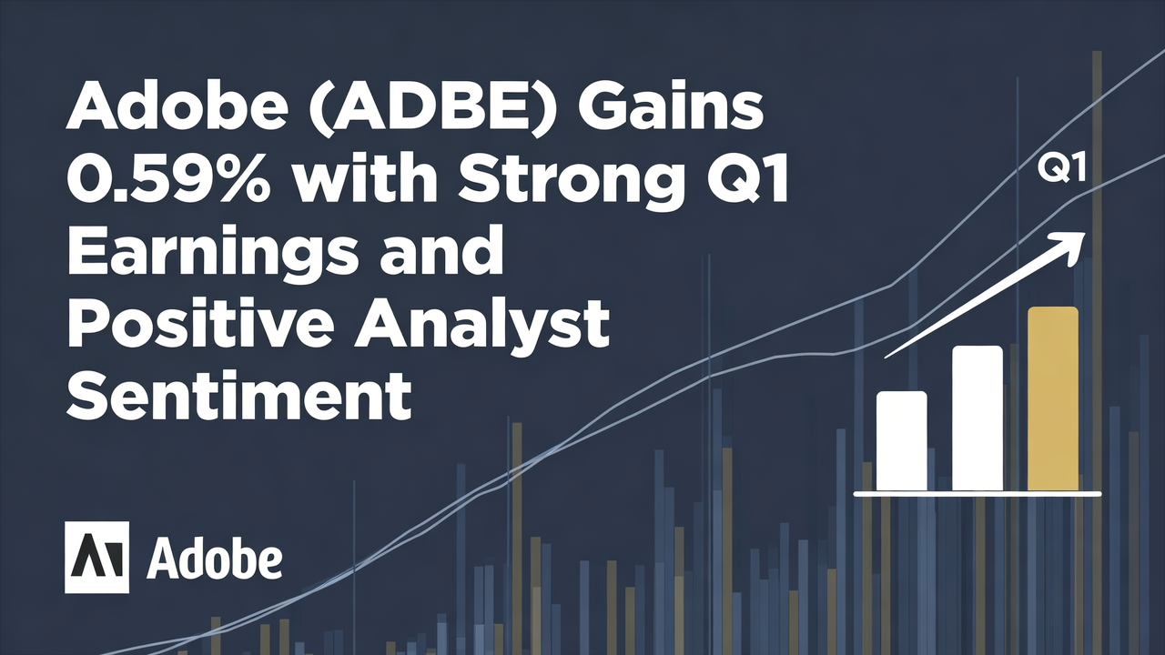 Adobe (ADBE) Gains 0.59% with Strong Q1 Earnings and Positive Analyst Sentiment