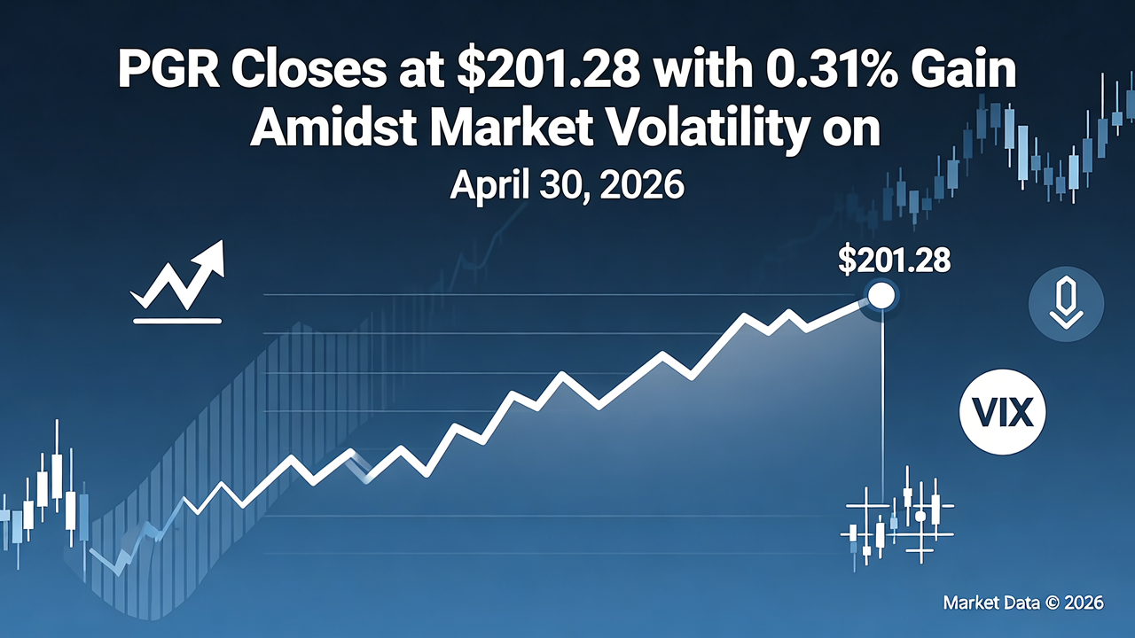 PGR Closes at $201.28 with 0.31% Gain Amidst Market Volatility on April 30, 2026