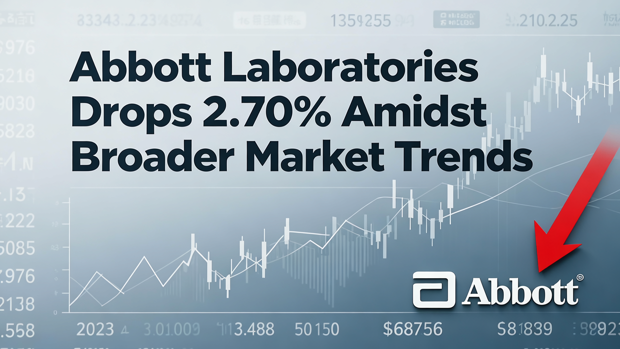 Abbott Laboratories Drops 2.70% Amidst Broader Market Trends