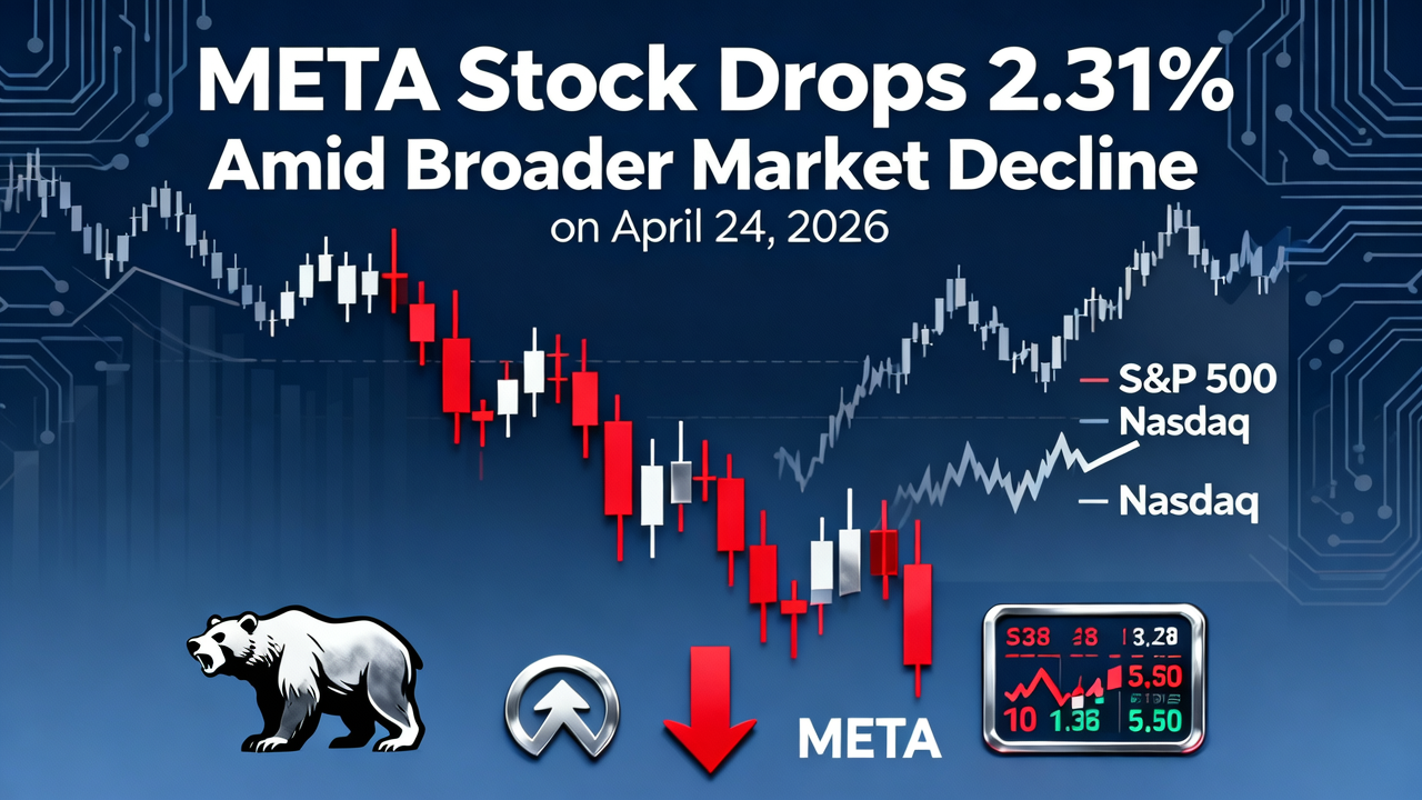 META Stock Drops 2.31% Amid Broader Market Decline on April 24, 2026