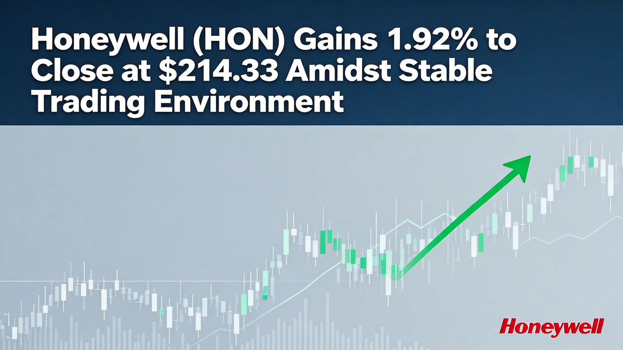 Honeywell (HON) Gains 1.92% to Close at $214.33 Amidst Stable Trading Environment