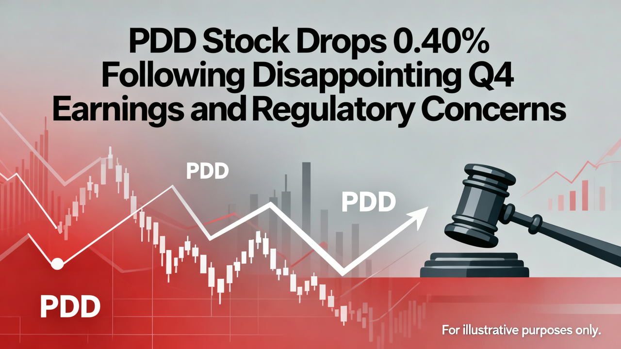 PDD Stock Drops 0.40% Following Disappointing Q4 Earnings and Regulatory Concerns