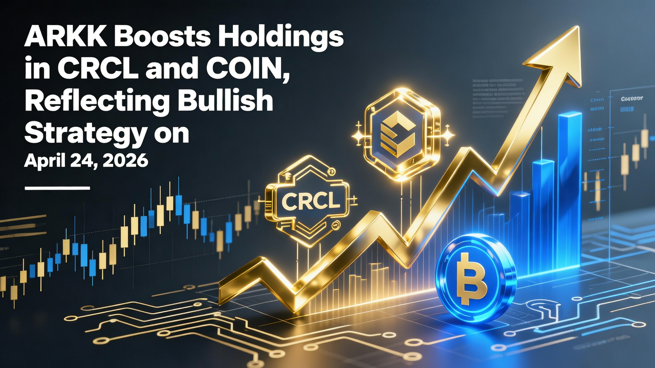 ARKK Boosts Holdings in CRCL and COIN, Reflecting Bullish Strategy on April 24, 2026