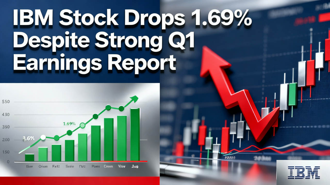 IBM Stock Drops 1.69% Despite Strong Q1 Earnings Report