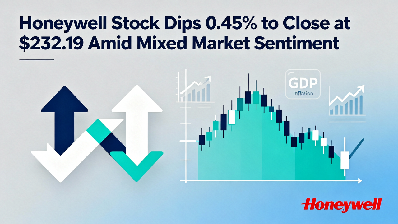 Honeywell Stock Dips 0.45% to Close at $232.19 Amid Mixed Market Sentiment