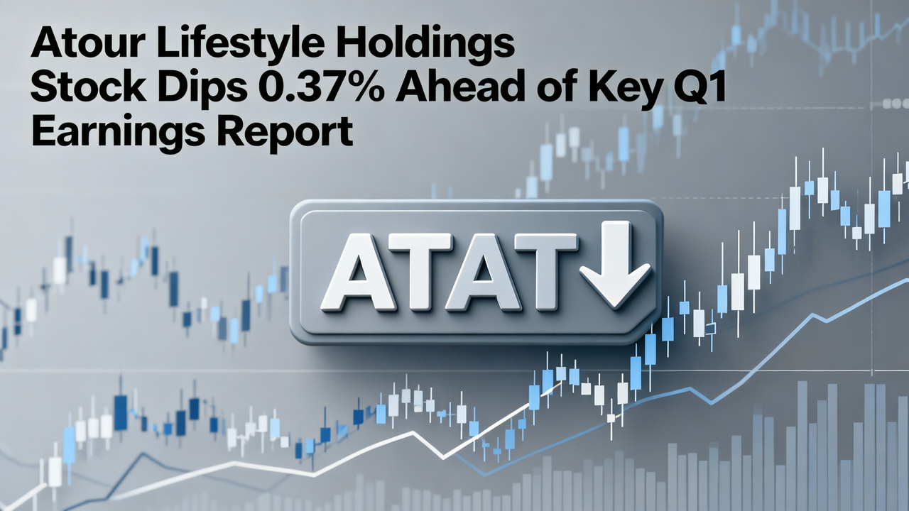 Atour Lifestyle Holdings Stock Dips 0.37% Ahead of Key Q1 Earnings Report