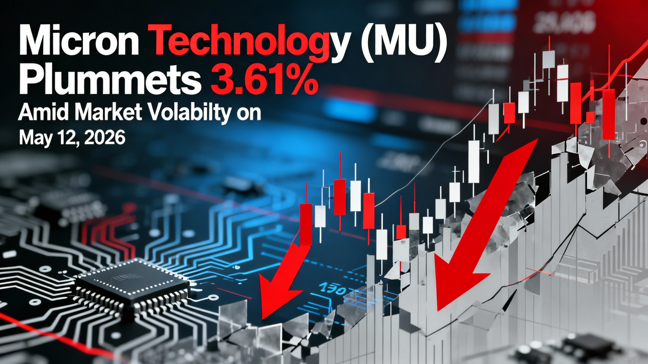 Micron Technology (MU) Plummets 3.61% Amid Market Volatility on May 12, 2026
