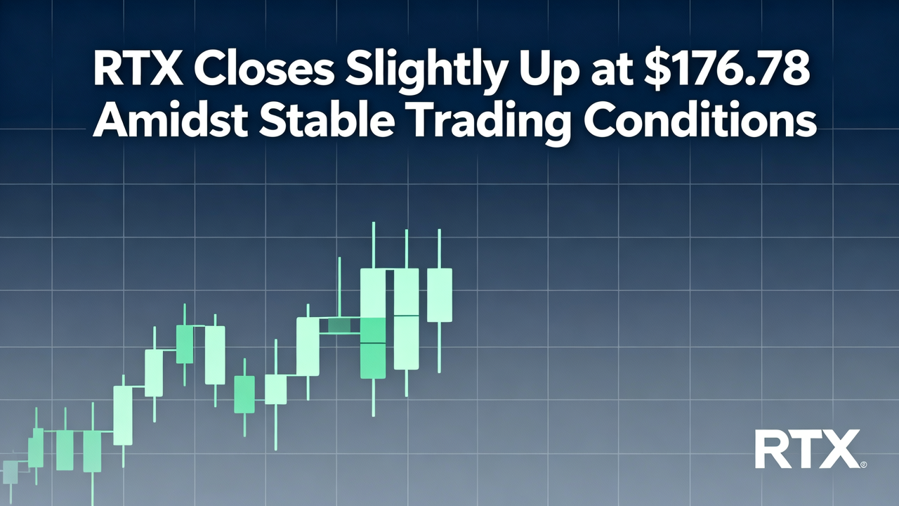 RTX Closes Slightly Up at $176.78 Amidst Stable Trading Conditions