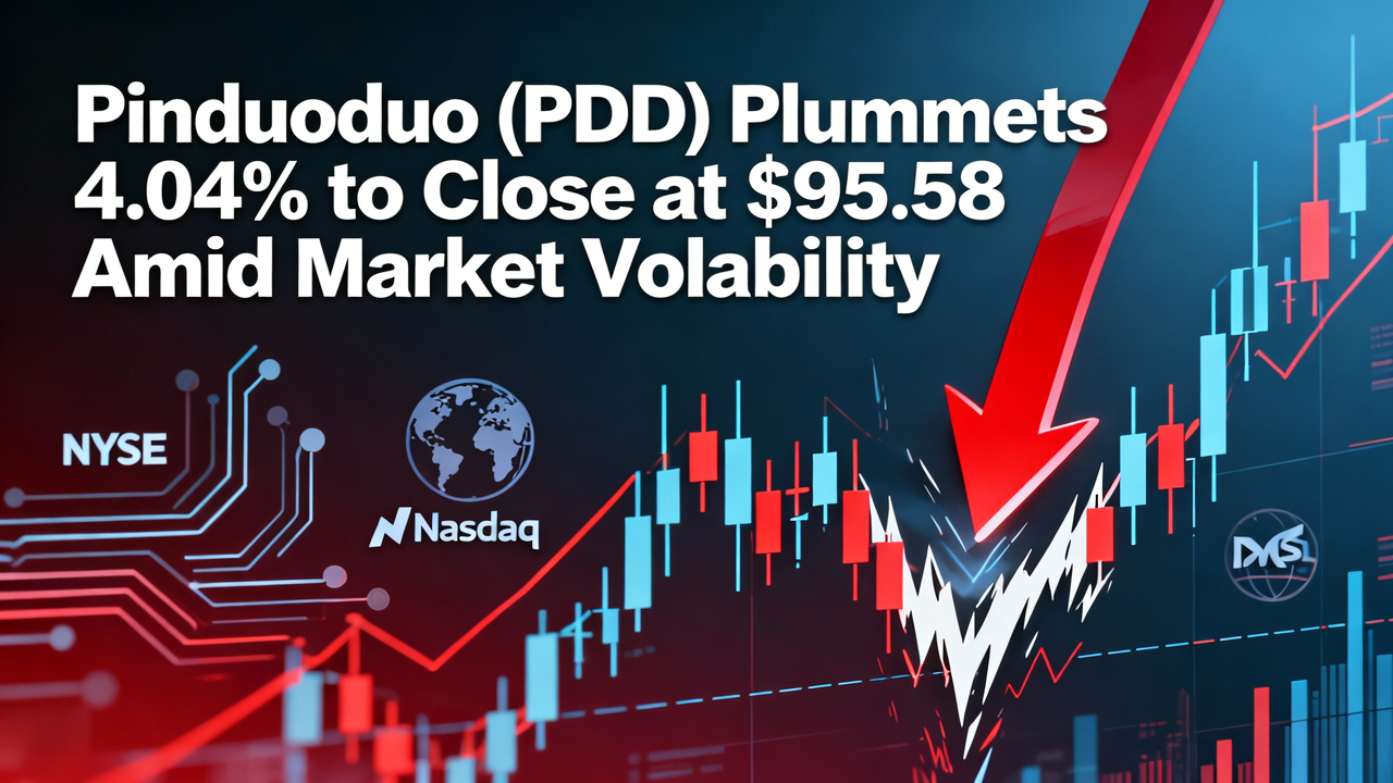 Pinduoduo (PDD) Plummets 4.04% to Close at $95.58 Amid Market Volatility