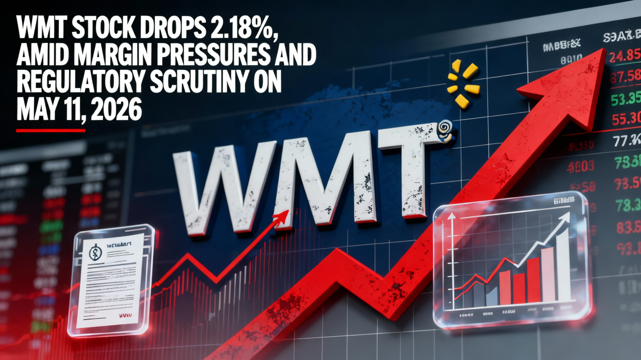 WMT Stock Drops 2.18% Amid Margin Pressures and Regulatory Scrutiny on May 11, 2026