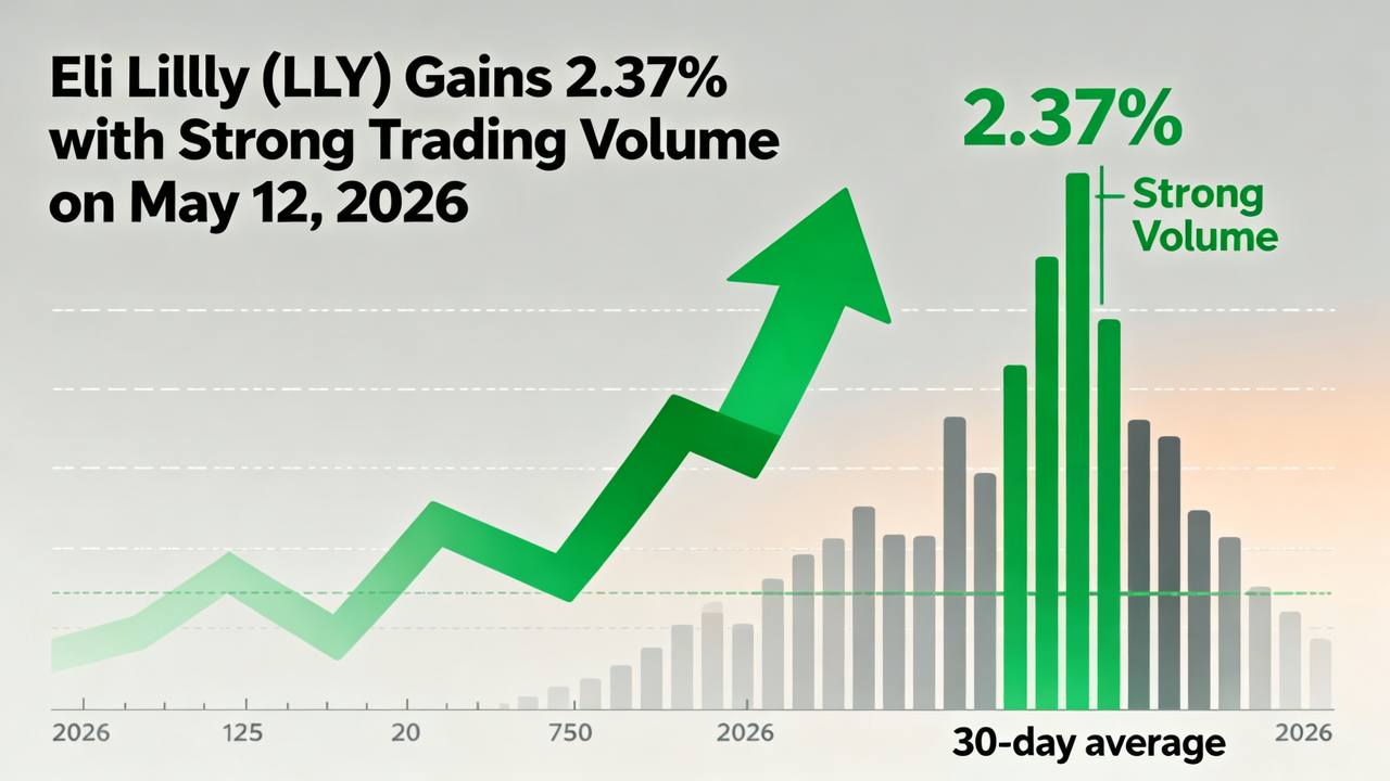 Eli Lilly (LLY) Gains 2.37% with Strong Trading Volume on May 12, 2026