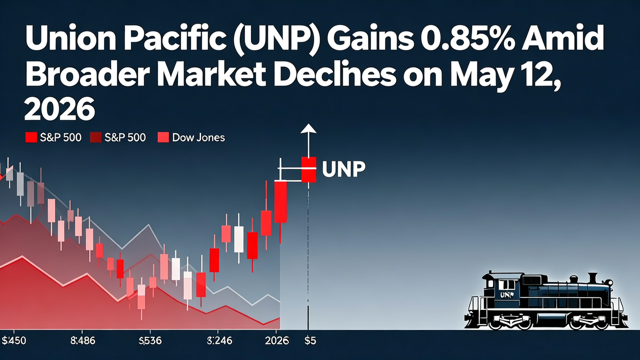 Union Pacific (UNP) Gains 0.85% Amid Broader Market Declines on May 12, 2026