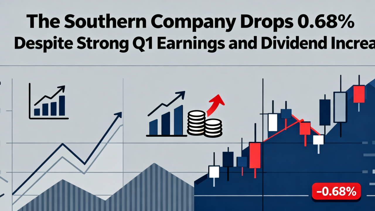The Southern Company Drops 0.68% Despite Strong Q1 Earnings and Dividend Increase