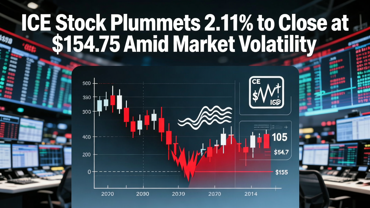 ICE Stock Plummets 2.11% to Close at $154.75 Amid Market Volatility