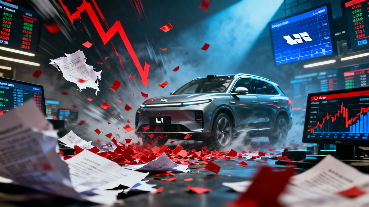 Li Auto (LI) Plummets 9.83% Amidst Market Turmoil and Analyst Downgrades