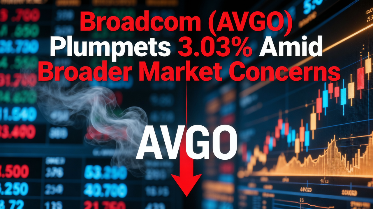 Broadcom (AVGO) Plummets 3.03% Amid Broader Market Concerns