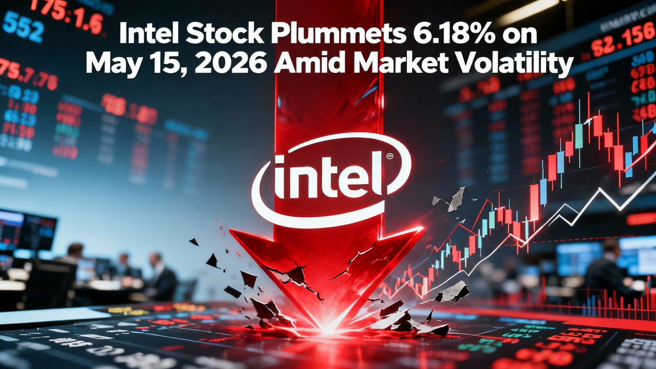 Intel Stock Plummets 6.18% on May 15, 2026 Amid Market Volatility