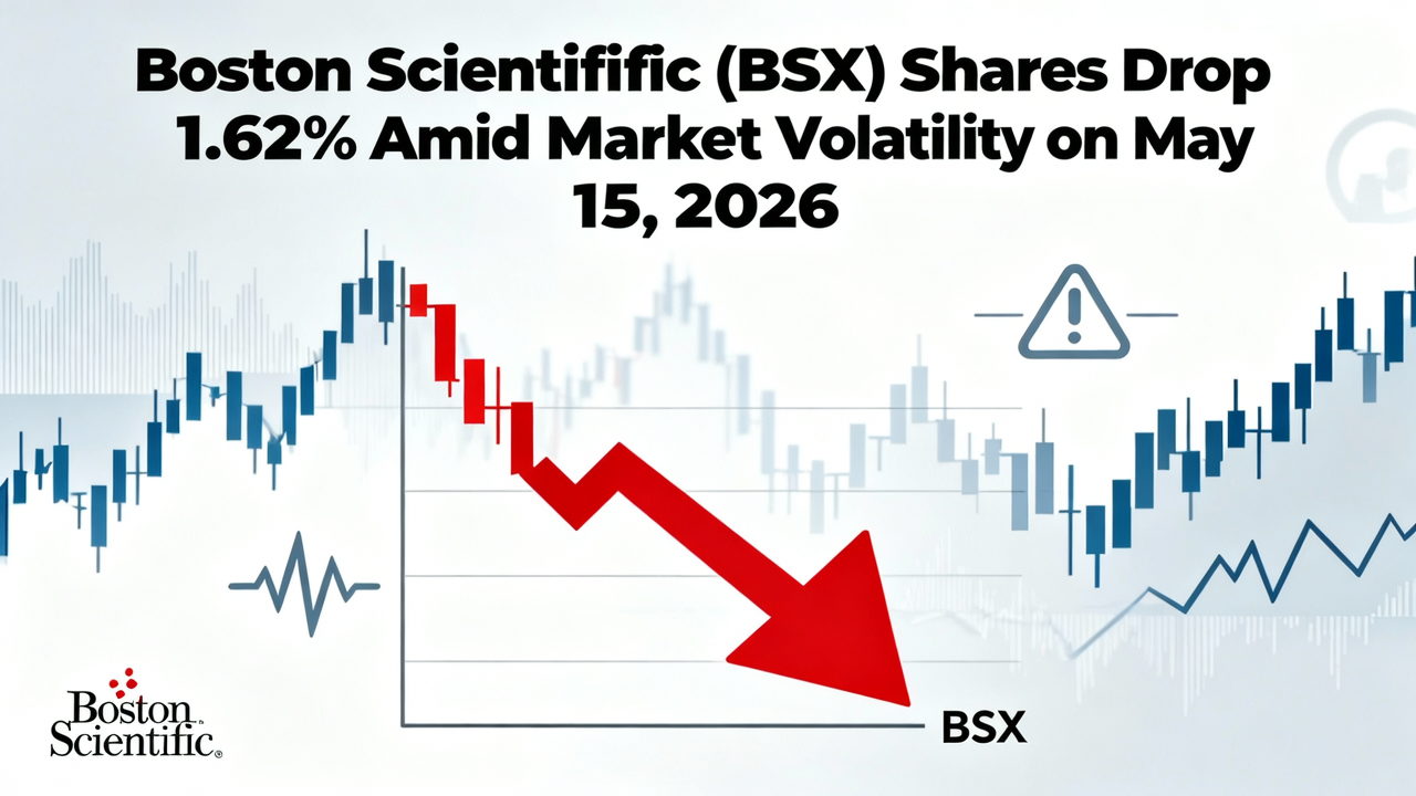 Boston Scientific (BSX) Shares Drop 1.62% Amid Market Volatility on May 15, 2026