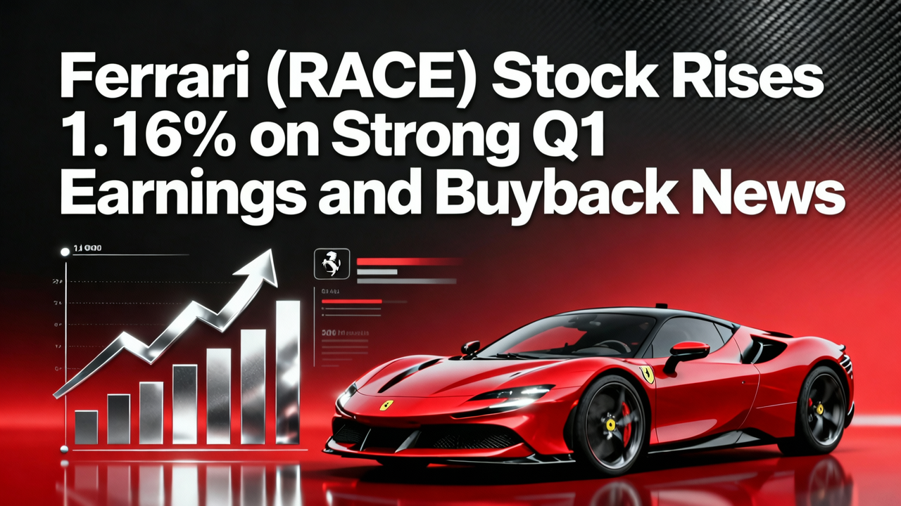 Ferrari (RACE) Stock Rises 1.16% on Strong Q1 Earnings and Buyback News