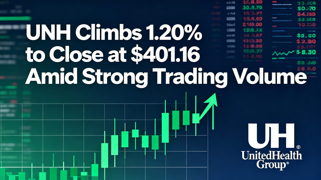 UNH Climbs 1.20% to Close at $401.16 Amid Strong Trading Volume